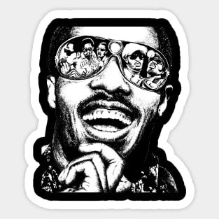 Stevie Wonder Sticker